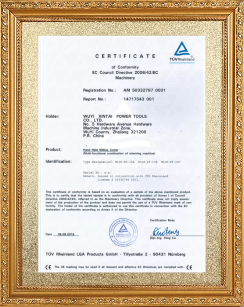 Certification